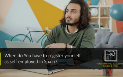 When do You have to register yourself as self-employed in Spain?